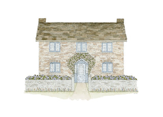 Cotswolds Cottage Print