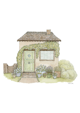 Country Cottage Print