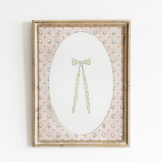 Sweetheart Bow Print
